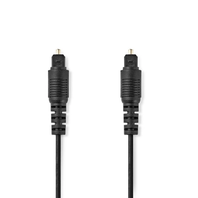 Kabel NEDIS CAGL25000BK100, optički audio Toslink (M) na Toslink (M), 10m   - Audio kabeli