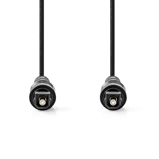 Kabel NEDIS CAGL25000BK100, optički audio Toslink (M) na Toslink (M), 10m
