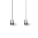 Kabel NEDIS CCGL85520WT50, Patch, CAT8.1 S/FTP, bijeli, 5m