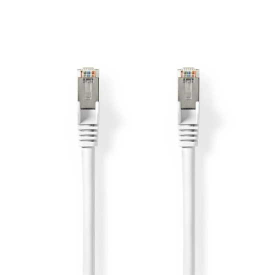 Kabel NEDIS CCGL85520WT50, Patch, CAT8.1 S/FTP, bijeli, 5m Kabel NEDIS CCGL85520WT50, Patch, CAT8.1 S/FTP, bijeli, 5m