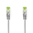 Kabel NEDIS CCGL85420GY150, Patch, CAT7 PiMF, gold plated, sivi, 15m