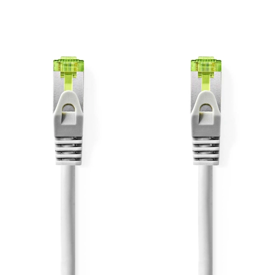 Kabel NEDIS CCGL85420GY150, Patch, CAT7 PiMF, gold plated, sivi, 15m