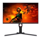 Monitor 27incha AOC U27G3X, U27G3X/BK, UHD, IPS, 160Hz, 1ms, 400cd/m2, 1000:1, 4x USB, zvučnici, crno crveni