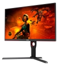 Monitor 27incha AOC U27G3X, U27G3X/BK, UHD, IPS, 160Hz, 1ms, 400cd/m2, 1000:1, 4x USB, zvučnici, crno crveni