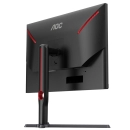 Monitor 27incha AOC U27G3X, U27G3X/BK, UHD, IPS, 160Hz, 1ms, 400cd/m2, 1000:1, 4x USB, zvučnici, crno crveni