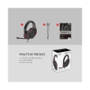 Slušalice FANTECH Valor MH86 X Series, gaming, naglavne, zičane, 3.5 mm TRS + USB A, mikrofon, crne