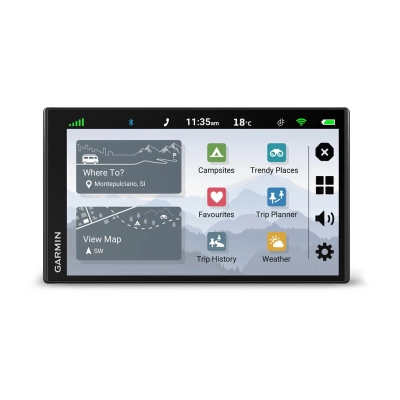 GPS navigacija GARMIN CamperVan MT-S Europe, bluetooth, 010-02666-11, za kampere, 7incha   - GPS NAVIGACIJA