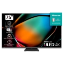 Televizor LED 75incha HISENSE 75U8KQ, ULED/Mini-Led, Vidaa OS, 4K-UHD, DVB-T2/T/C/S2/S, HDMI, Wi-Fi, USB, energetski razred F