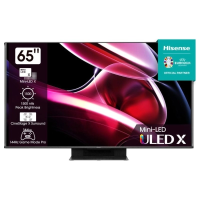 Televizor LED 65incha HISENSE 65UXKQ, ULED X/Mini-Led, Vidaa OS, 4K UHD, DVB-T2/T/C/S2/S, HDMI, Wi-Fi, USB, energetski razred F   - Televizori