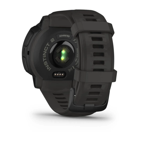 Pametni sat GARMIN Instinct 2 Solar, 45mm, GPS, grafitno sivi, 010-02627-00