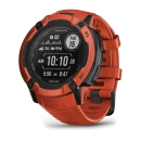 Pametni sat GARMIN Instinct 2X Solar, 50mm, GPS, plameno crveni, 010-02805-01