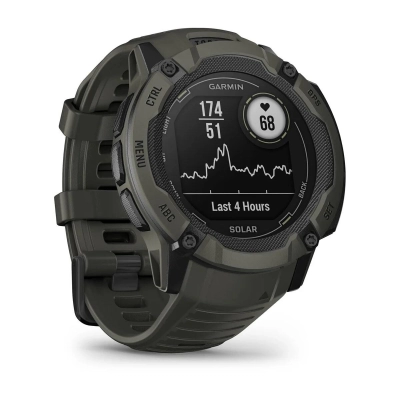 Pametni sat GARMIN Instinct 2X Solar, 50mm, GPS, zeleni (mahovina), 010-02805-05   - Pametni sportski satovi