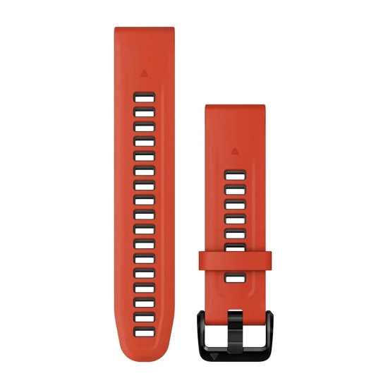 Zamjenski remen GARMIN QuickFit, 22mm, silikonski, Flame Red/Graphite, 010-13279-04 Zamjenski remen GARMIN QuickFit, 22mm, silikonski, Flame Red/Graphite, 010-13279-04