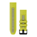Zamjenski remen GARMIN QuickFit, 26mm, silikonski, Electric Lime/Graphite, 010-13281-03