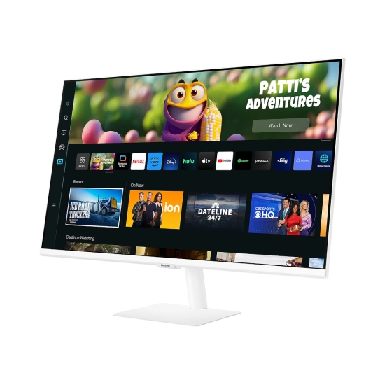 Monitor 27incha SAMSUNG Smart M5 LS27CM501EUXDU, FHD, VA, 60Hz, 4ms, 250cd/m2, zvučnici, bijeli