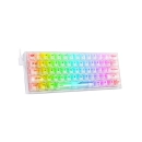 Tipkovnica REDRAGON FIZZ K617CT-RGB, žična, mehanička, Linear Switch, USB-C, RGB, prozirna