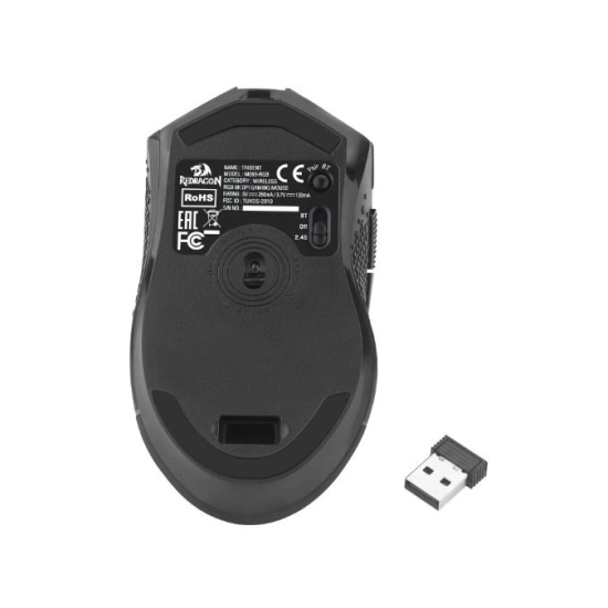 Miš REDRAGON Trident PRO M693-RGB, bežični, optički, 4000 DPI, crni Miš REDRAGON Trident PRO M693-RGB, bežični, optički, 4000 DPI, crni