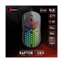 Miš FANTECH Raptor UX2 X Series, Gaming, optički, žični, 12000 DPI, crni