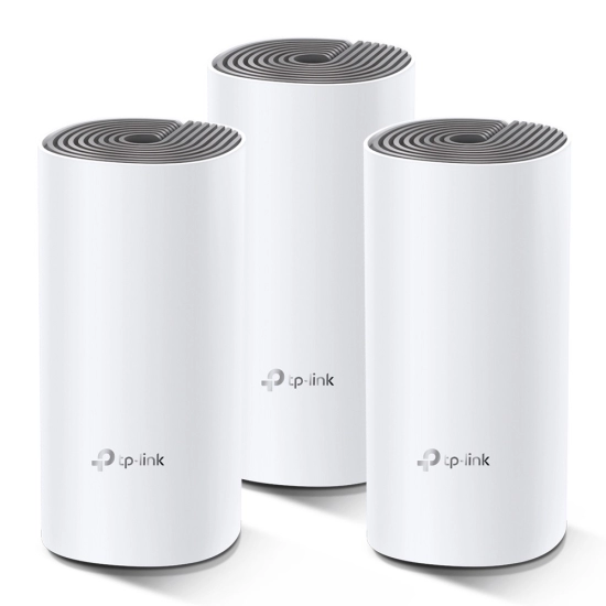 Access point TP-LINK Deco E4-3, AC1200, Mesh Wi-Fi, Dual-Band 300Mbps/867Mbps, 3 komada