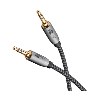 Kabel GOOBAY, 3.5mm (M) na 3.5mm (M), 3m, crni   - Audio kabeli
