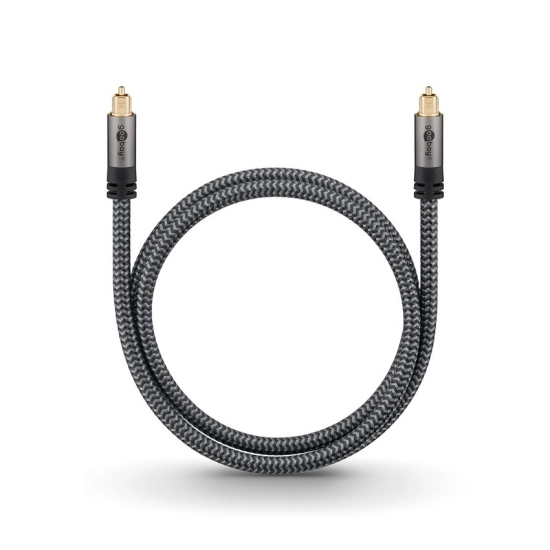 Kabel GOOBAY, optički, Toslink (M) na Toslink (M), 2m, crno srebrni Kabel GOOBAY, optički, Toslink (M) na Toslink (M), 2m, crno srebrni