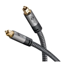 Kabel GOOBAY, optički, Toslink (M) na Toslink (M), 3m, crno srebrni