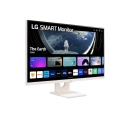 Monitor 27incha LG 27SR50F-W, 27SR50F-W.AEU, webOS, FHD, IPS, 60Hz, 250cd/m2, 1000:1, zvučnici, AirPlay 2, Screen Share, Bluetooth, daljinski upravljač, bijeli