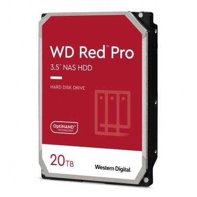 Tvrdi disk 8000 GB WESTERN DIGITAL Red Plus NAS, WD80EFZZ , SATA3, 128MB cache, 5640 okr/min, 3.5incha   - Tvrdi diskovi HDD