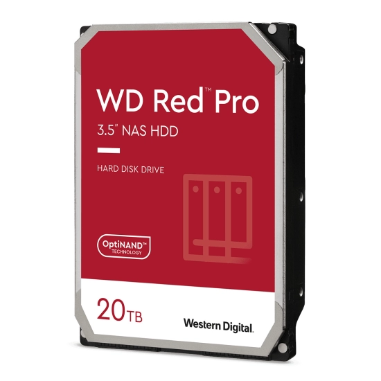 Tvrdi disk 8000 GB WESTERN DIGITAL Red Plus NAS, WD80EFZZ , SATA3, 128MB cache, 5640 okr/min, 3.5incha