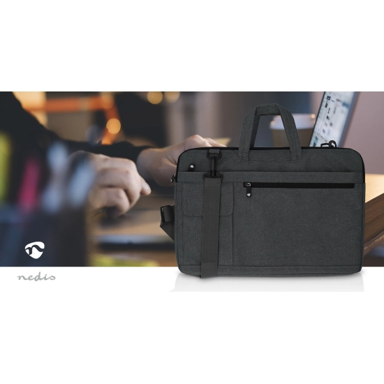 Torba za laptop NEDIS, 17-18incha, siva, NBBG17150BK Torba za laptop NEDIS, 17-18incha, siva, NBBG17150BK