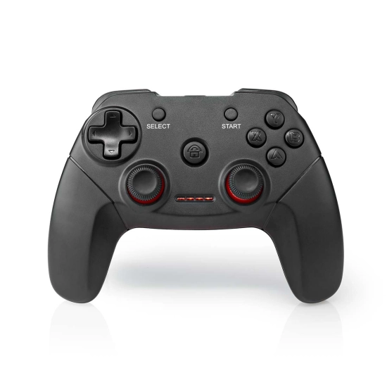 Gamepad NEDIS GGPDW110BK, bežični, USB A, za PC, crni