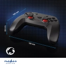 Gamepad NEDIS GGPDW110BK, bežični, USB A, za PC, crni
