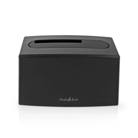 HDD Dock NEDIS HDDUSB3210BK, 2.5incha/3.5incha SATA, USB 3.2, do 8TB, crni