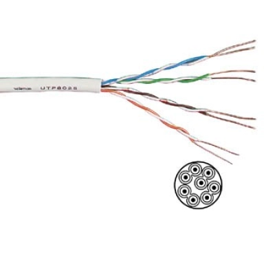 Kabel EMOS, CAT5e, UTP, licna, 1m (305m KOLUT)   - Mrežni kablovi u rinfuzi