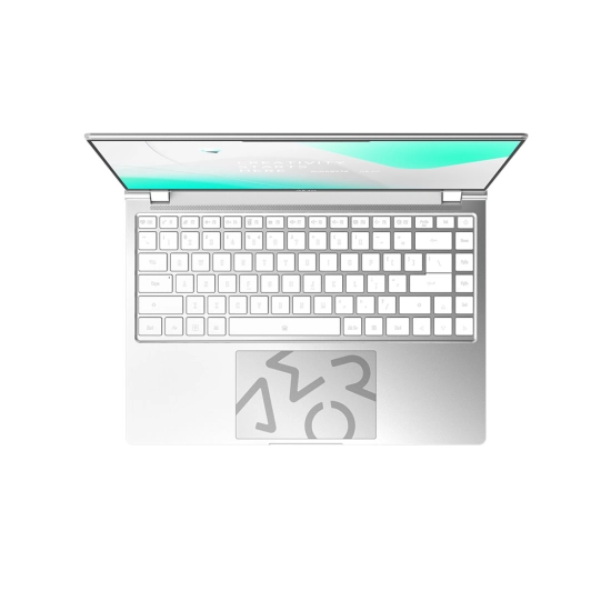 Laptop GIGABYTE AERO 14 OLED, BMF-72EEBB4SO, Core i7-13700H, 16GB, 1TB SSD, GeForce RTX 4050, 14incha QHD+ OLED, Windows 11H, srebrni 
