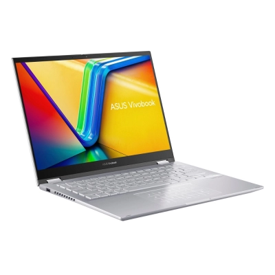 Laptop ASUS Vivobook S 14 Flip OLED TP3402VA-KN312W, 90NB10W2-M00CU0, Core i9-13900H, 16GB, 1TB SSD, Intel Graphics, 14incha 2.8K OLED Touch, Windows 11H, srebrni   - Asus