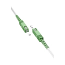 Kabel GOOBAY, optički FTTH, SC-APC (8°) (M) na SC-APC (8°) (M), 0.5m, bijeli