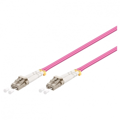 Kabel GOOBAY, optički, multimode OM4, LC-UPC (M) na LC-UPC (M), 0.5m, ljubičasti