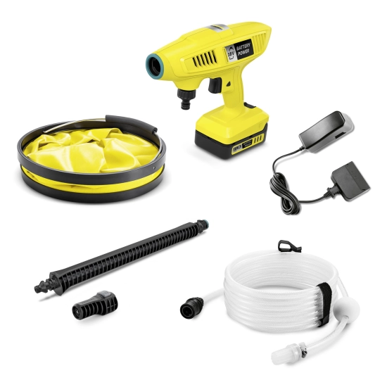 Visokotlačni čistač KARCHER KHB 4-18, baterijski, 21bar, do 170l/h, 1.328-230.0