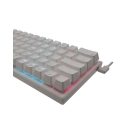 Tipkovnica WHITE SHARK GK-002221 Wakizashi, mehanička, plavi switch, US Layout, bijela