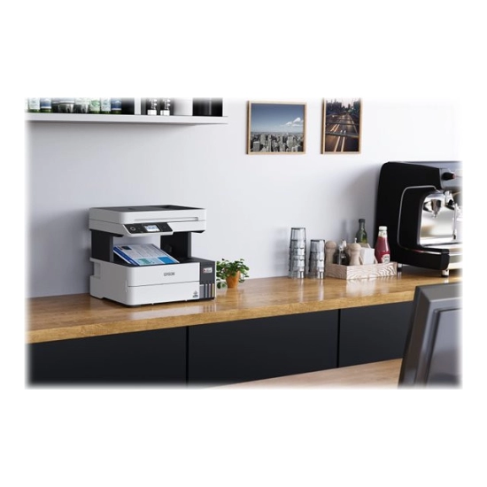 Multifunkcijski printer EPSON EcoTank L6490, C11CJ88403, 4800 x 1200 DPI, USB, LAN, Wi-Fi, bijeli