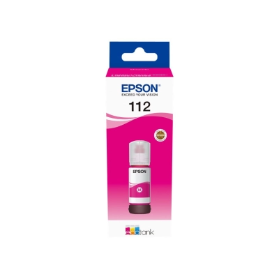 Tinta EPSON 112, magenta, za EcoTank L11160/L15150/L15160/L6460/L6490/L6550/L6570/L6580/EcoTank Pro L15180   - Epson