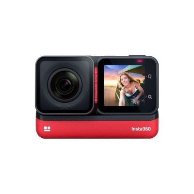 Akcijska kamera INSTA360 ONE RS Twin Edition, 5.7K@30fps/4K@60fps, HDR, crno crvena   - Sportske kamere i oprema
