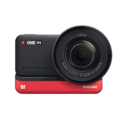 Akcijska kamera INSTA360 ONE RS 1-Inch Edition, 5.7K@30fps/4K@60fps, HDR, crno crvena   - Sportske kamere i oprema