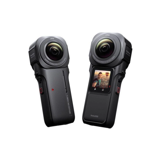 Akcijska kamera INSTA360 ONE RS Camera 1-Inch 360 Edition, 6K@30fps, crna