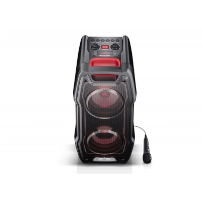 Prijenosni audio sustav SHARP PS-929, 180W, Bluetooth, USB, AUX, mikrofon, LED efekti, baterija 13h -  OŠTEĆENA AMBALAŽA   - Karaoke