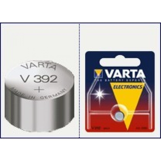 Baterija V 392 1,55V 7,9 x 3,6 mm,        Varta
