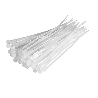 Vezica PVC 3,6x200mm bijela 100 komada u pakiranju 25970   - Pribor za montažu