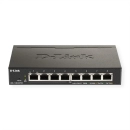 Switch D-LINK DGS-1100-08V2/E, 10/100/1000 Mbps, 8-port