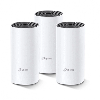 Access point TP-LINK Deco M4, AC1200, Mesh Wi-Fi, Dual-Band 300Mbps/867Mbps, 3 komada   - TP-Link